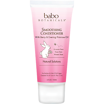 Babo Botanicals Smoothing Conditioner, 6 fl oz, front of tube