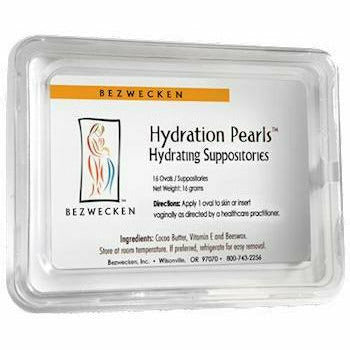 Bezwecken Hydration Pearls, 16 suppositories, front of package
