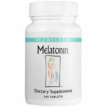 Bezwecken Melatonin 6.25 mg, 240 tablets, front of bottle