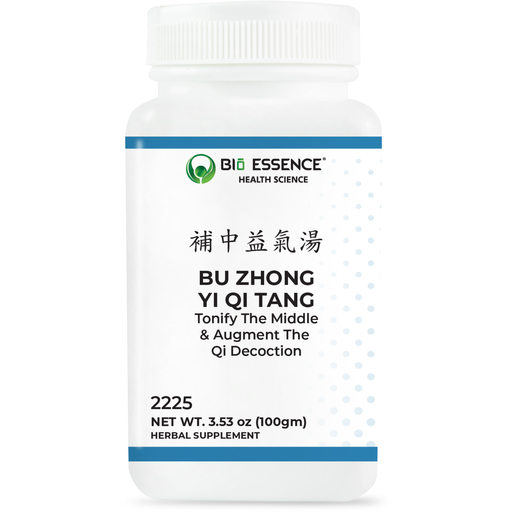 Bio Essence Health Science Bu Zhong Yi Qi Tang, 3.53 oz, front of bottle