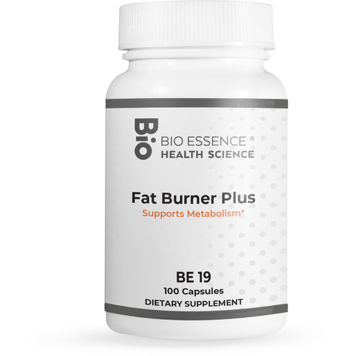 Bio Essence Health Science Fat Burner Plus, 100 veg capsules, front of bottle