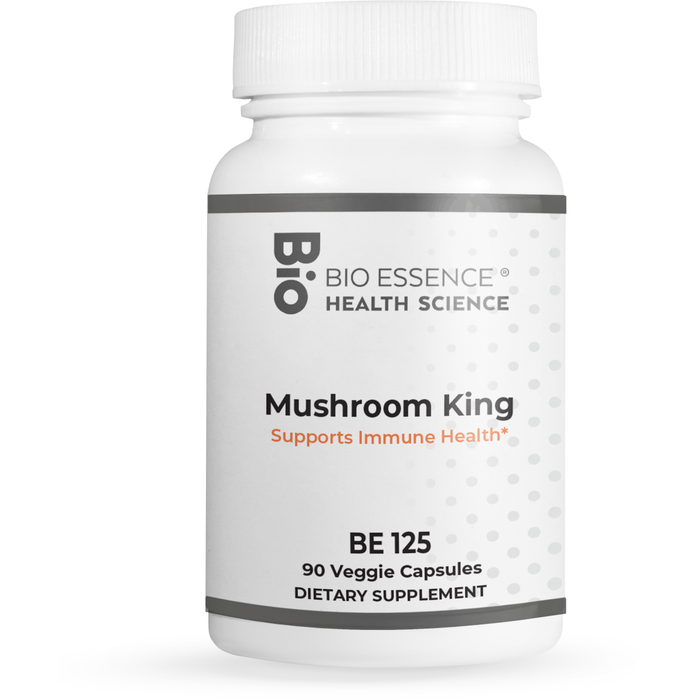 Bio Essence Health Science Mushroom King, 90 veg capsules, front of bottle