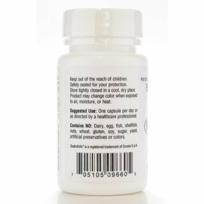 Bio-Tech B6-Folic Acid 100 capsules label information panel