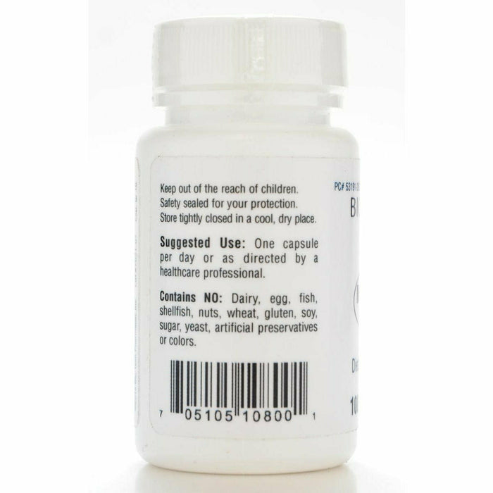 Bio-Tech Molybdenum Citrate 30 mcg 100 capsules label information panel