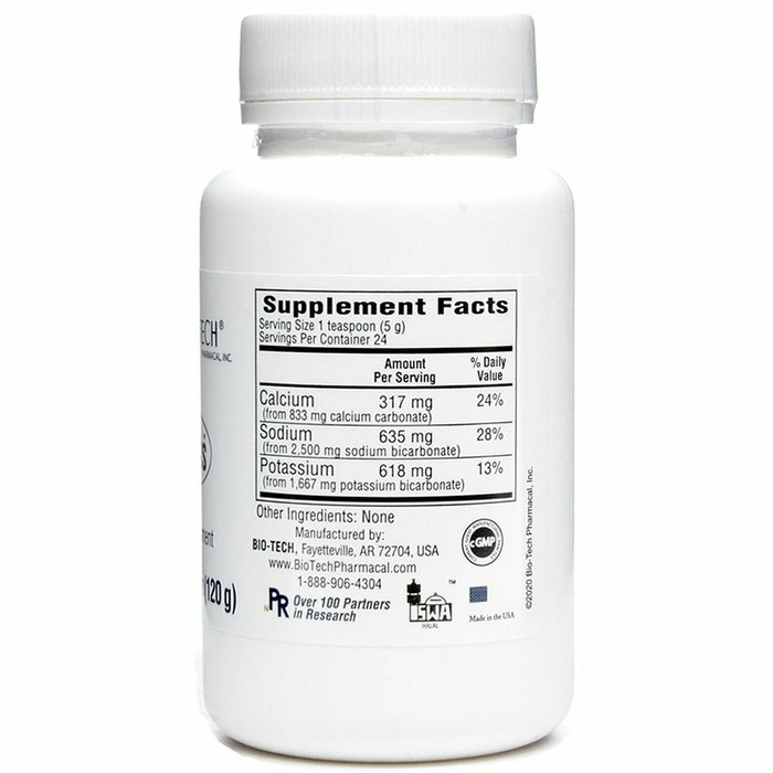 Bio-Tech Tri-Salts 120 g supplement facts label