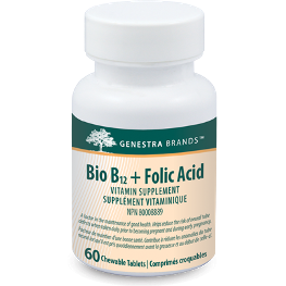 Seroyal Genestra, Bio B12 + Folic Acid (Chewable) 60 tabs