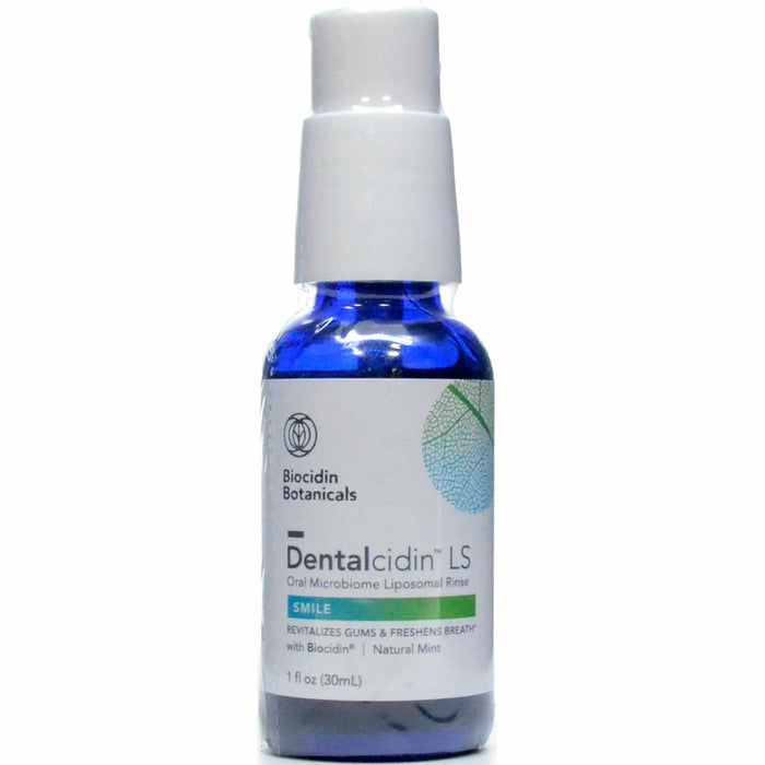 Biocidin Botanicals Dentalcidin LS Oral Care Solution, 1 fl oz, front of bottle
