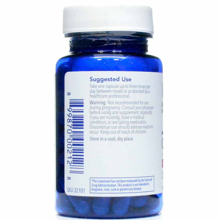 Biocidin Botanicals Olivirex Combination 60 capsules suggested use label