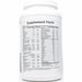 Bioclinic Naturals ElementAll Biological Diet Chocolate 9 servings supplement facts label