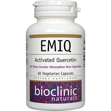 Bioclinic Naturals EMIQ, 60 vegetarian capsules, front of bottle