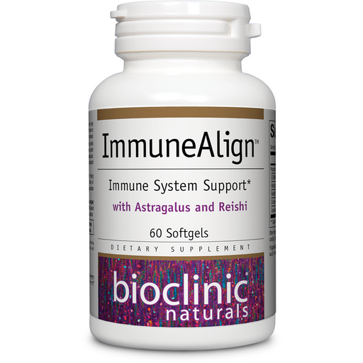 Bioclinic Naturals ImmuneAlign, 60 softgels, front of bottle