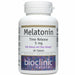 Bioclinic Naturals Melatonin Time Release 5 mg, 60 tablets, front of bottle