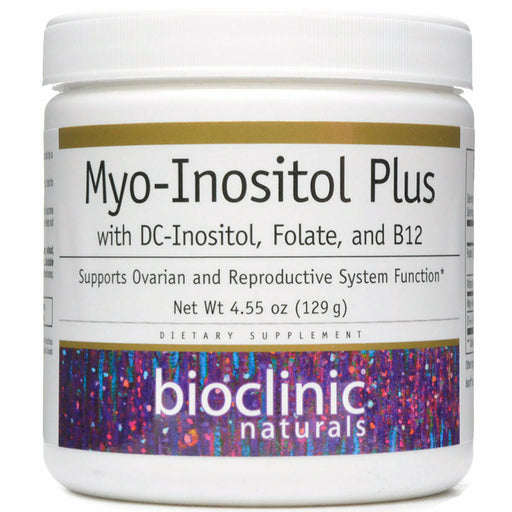 Bioclinic Naturals Myo-Inositol Plus, 60 servings, front of jar