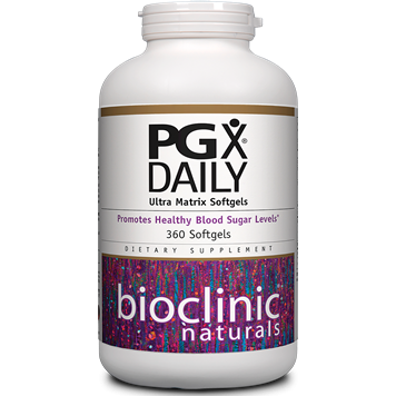 Bioclinic Naturals PGX Daily Ultra Matrix, 360 softgels, front of bottle