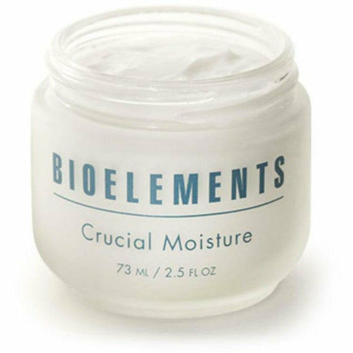 Bioelements Crucial Moisture, 2.5 fl oz, front of jar