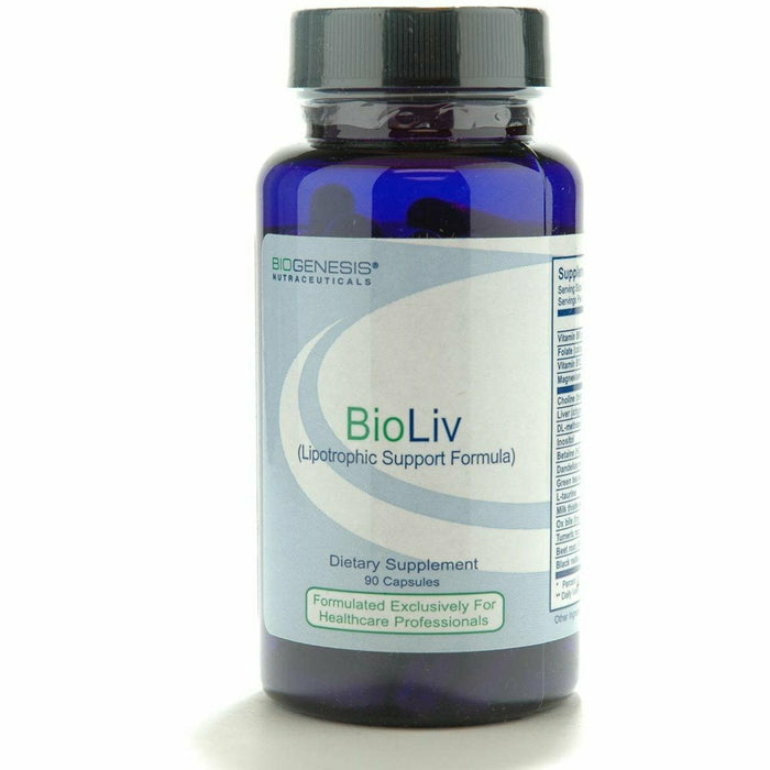 BioGenesis BioLiv, 90 capsules, front of bottle