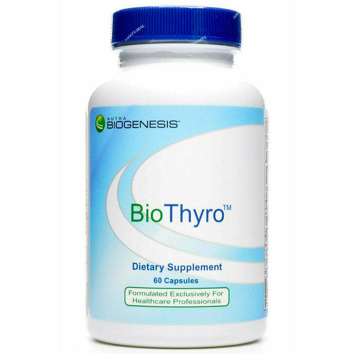 BioGenesis BioThyro, 60 capsules, front of bottle