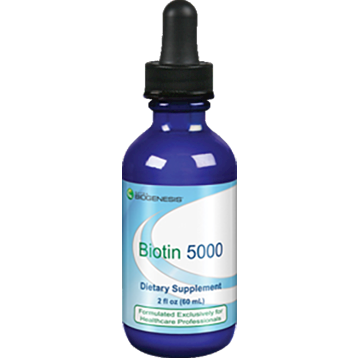BioGenesis Biotin 5000, 2 fl oz, front of bottle