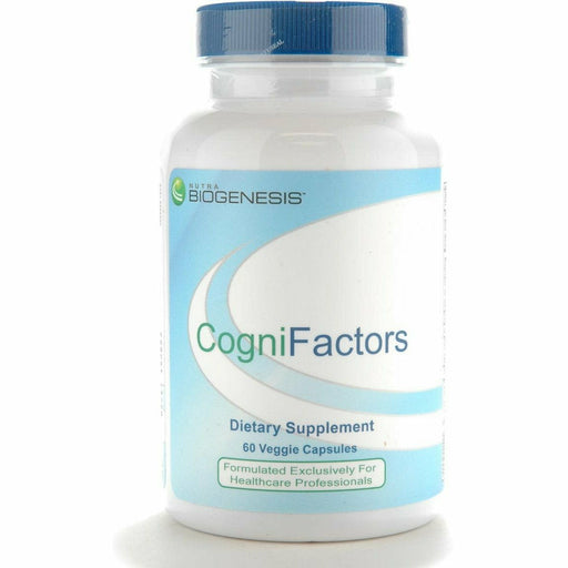 BioGenesis CogniFactors, 60 veg capsules, front of bottle