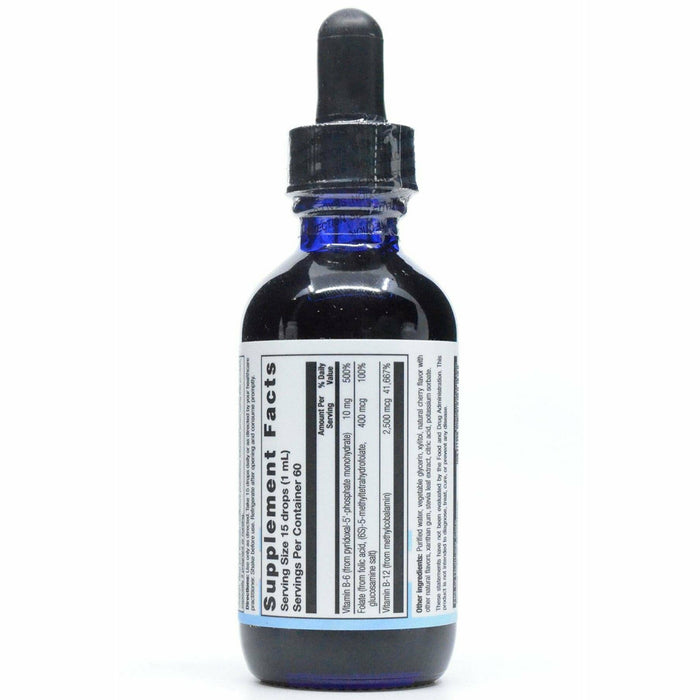 BioGenesis Methyl Factors 2 fl oz supplement facts label