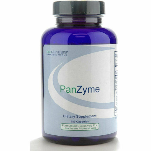 BioGenesis Panzyme, 180 veg capsules, front of bottle