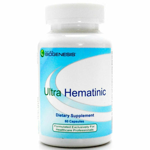 BioGenesis Ultra-Hematinic, 60 capsules, front of bottle