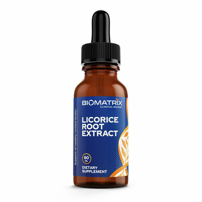 BioMatrix Licorice Root Extract, 60 ml, front of bottle