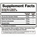 BioMatrix Pylori-X 120 capsules supplement facts label