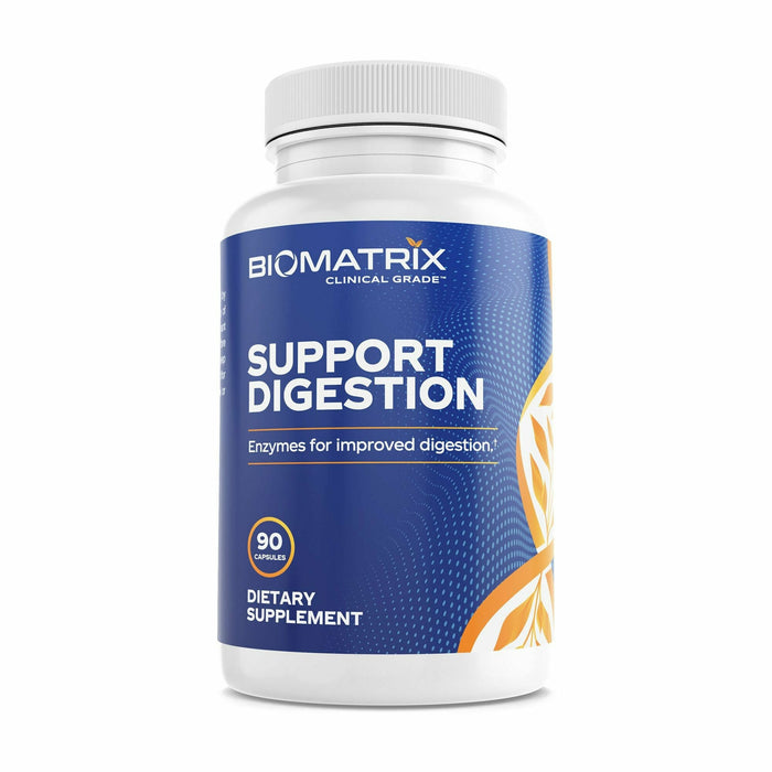 BioMatrix Support Digestion, 90 capsules, front of bottle