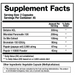 BioMatrix Support Digestion 90 capsules supplement facts label