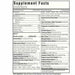 BioPharma Scientific NanoGreens 10+ Probiotic Green Apple 10.6 oz supplement facts label