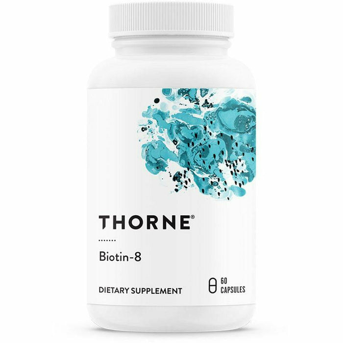 Thorne Research, Biotin-8 (8000 mcg) 60 Capsules