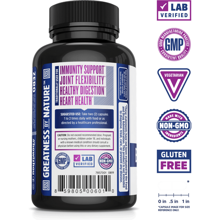 Immunity Support, ZHOU Nutrition, Black Seed Oil 1300Mg 60 Vegcaps