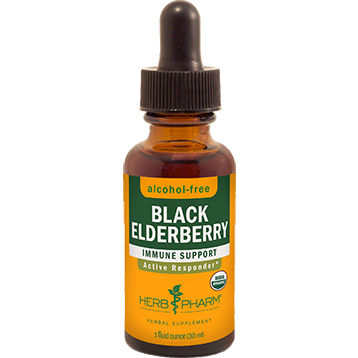 Herb Pharm, Black Elderberry Alcohol-Free 1 oz