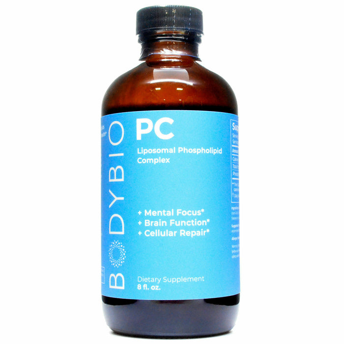 BodyBio PC, 8 fl oz, front of bottle