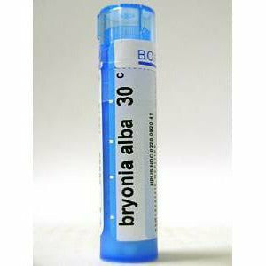 Boiron Bryonia alba 30C, 80 pellets, front of tube