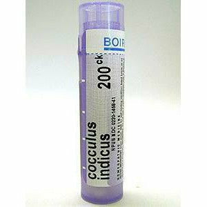 Boiron Cocculus indicus 200CK, 80 pellets, front of tube