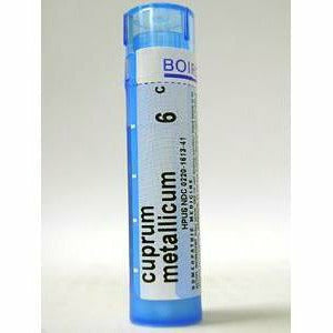 Boiron Cuprum metallicum 6C, 80 pellets, front of tube
