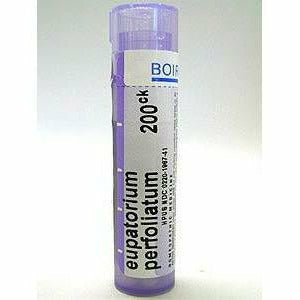 Boiron Eupatorium perfoliatum 200CK, 80 pellets, front of tube