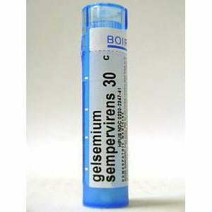 Boiron Gelsemium sempervirens 30C, 80 pellets, front of tube