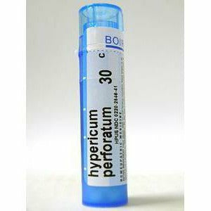 Boiron Hypericum perforatum 30C, 80 pellets, front of tube