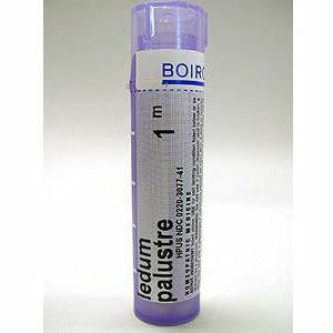 Boiron Ledum palustre 1M, 80 pellets, front of tube