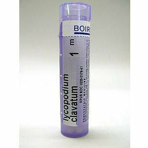 Boiron Lycopodium clavatum 1M, 80 pellets, front of tube