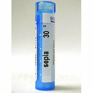 Boiron Sepia 30C, 80 pellets, front of tube