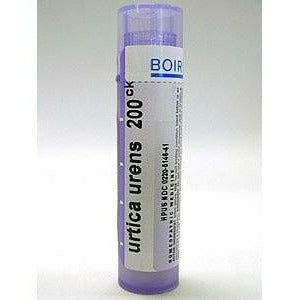 Boiron Urtica urens 200CK, 80 pellets, front of tube