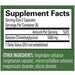 Betaine TMG 60 capsules by BrainMD, Supplement Facts label