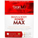 BrainMD Brain & Body Power Max, 60 packets, front of box
