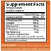 BrainMD Craving Control 90 capsules supplement facts label