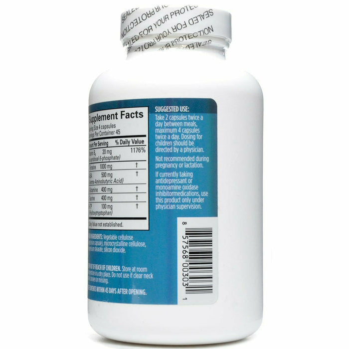 BrainMD NeuroLink 180 capsules suggested use label