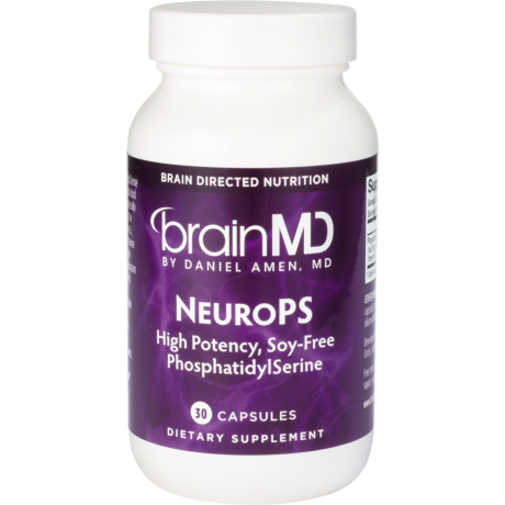 BrainMD NeuroPS, 30 capsules, front of bottle